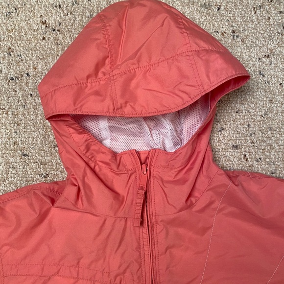 Columbia Peach and White Hooded Jacket size 14/16 - Picture 3 of 5